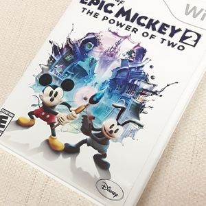 Epic Mickey 2 Power of Two Wii Video Game Platformer adventure
